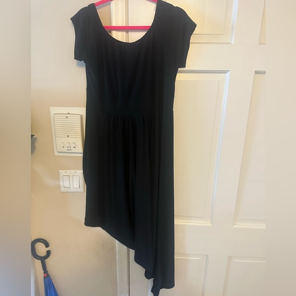 Draped off the shoulder midi dress! NWT! - Picture 5 of 5